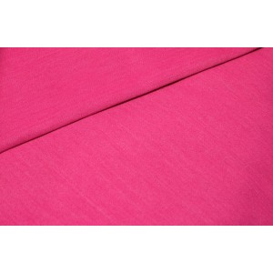 10cm Jeansstoff Leicht-STRETCH uni meliert pink (Grundpreis € 18.00/m)